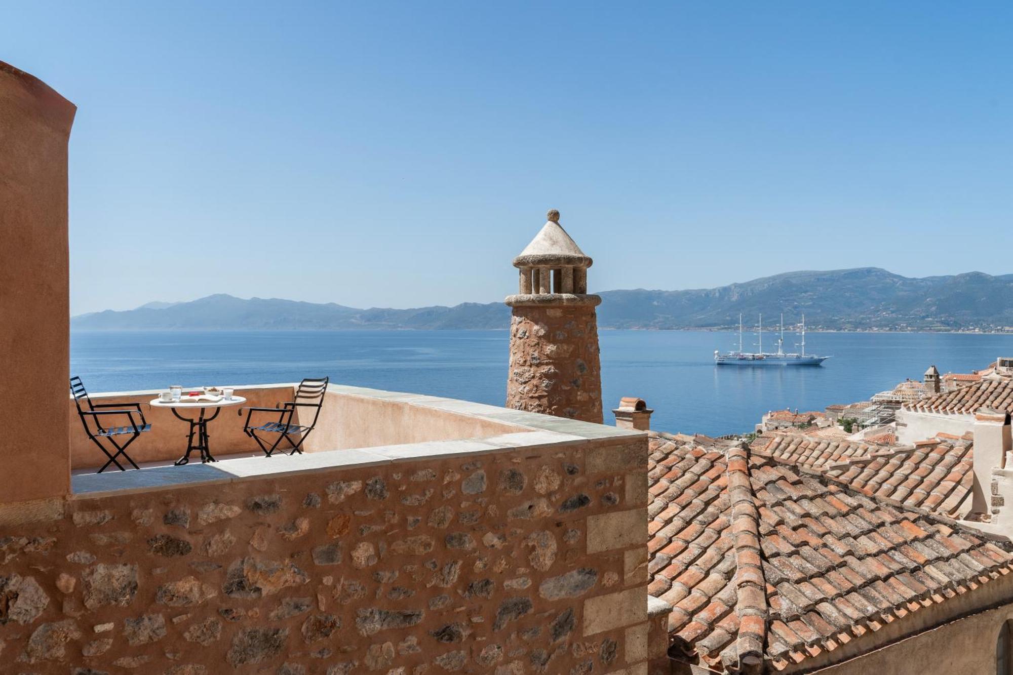 Bastione Malvasia Hotel Monemvasía Eksteriør billede