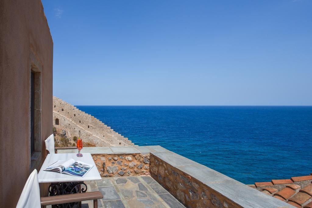 Bastione Malvasia Hotel Monemvasía Eksteriør billede