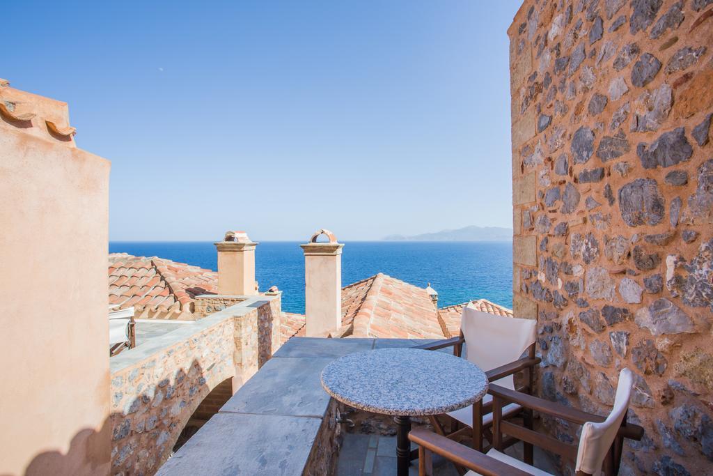 Bastione Malvasia Hotel Monemvasía Eksteriør billede